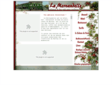 Tablet Screenshot of lamorvandelle.com